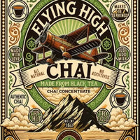 Flying High Chai Concentrate - Personal size - 12 pack (16oz)